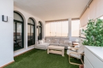 Glazed terrace