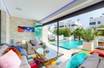 Covered terrace