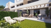 Terrace and garden